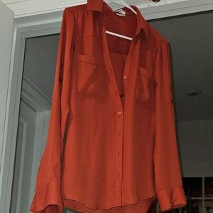 Express Long Sleeve blouse Size S